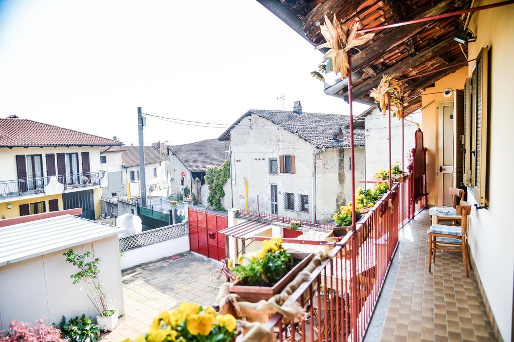 Mazzè B&B La Casa Gialla Di Luca מראה חיצוני תמונה